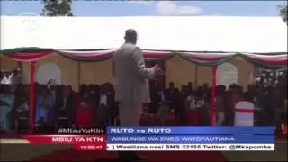Gavana Isaac Rutto atishia kumfukuza Naibu Rais William Ruto kutoka Bomet