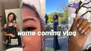 Hoco Vlog: * BIG Sophomore Szn* | Beauty Maintenance | Shopping at Target, lash & Nail app