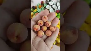 Персики #полимернаяглина
