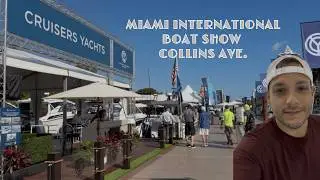 2026 Miami International Boat Show || Collins Ave Yacht Heaven