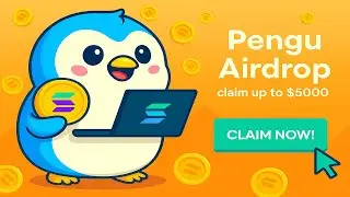 Gem $PENGU Airdrop 2025 - Claim free $5,000 Pudgy Penguins