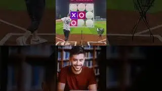Baseball Tic Tac Toe vs MLB Problem #shortvideo #popularshorts