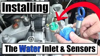 560SL - Installing The Water Inlet & Sensors