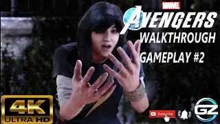 Marvel's Avengers Walkthrough  [ULTRA SETTINGS 4K GAME PLAY] | GAMING ZONE |