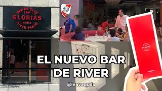 GLORIAS, el nuevo bar de River: men&uacute;, horarios y detalles
