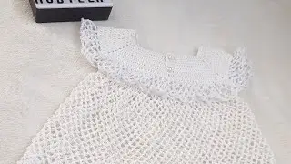 Prenses  Bebek  Elbisesi Yapımı 2  /Easy CrochetBaby Dress