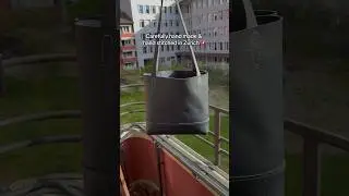 Hand stitched tote leather bag made in Z&uuml;rich 🇨🇭