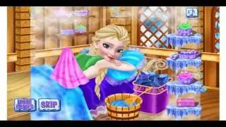 Disney Frozen Game - Frozen Elsa Makeover Spa Baby Videos Games For Kids