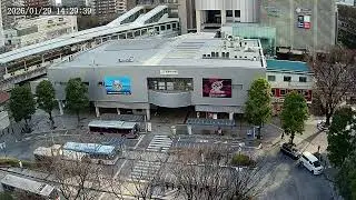【LIVE】JR武蔵小杉駅北口（撮影：株式会社メタテクノ）