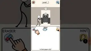 Draw Puzzle Level 1 Draw Line Completed Gameplay Shorts