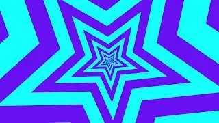 Blue Star Rotating Background Video, Motion Background Loop | Free Stock Footage