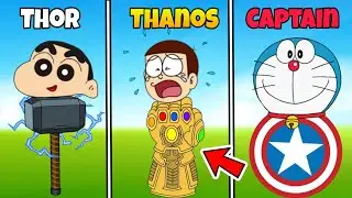 Shinchan And Nobita Use Magical Weapon 🤣🤣 | Funny Game |