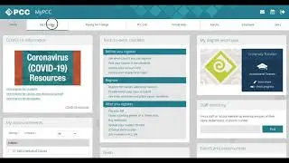 Getting Started - MyPCC