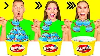 Fast, Medium or Slow Food Challenge | Crazy Cooking Battle by DuKoDu Challenge