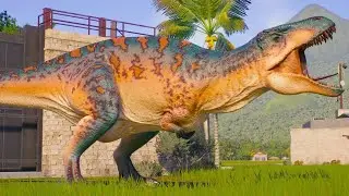 RELEASE ALL 122 TERRESTRIAL, MARINE & AVIARY DINOSAURS IN WASHINGTON - Jurassic World Evolution 2