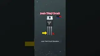 Joule Thief Circuit Working #joulethief #diyelectronics #electronicsprojects