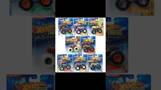 Hot Wheels Monster Trucks 1:64 Scale Vehicle 2026 Mix 5 Case of 8