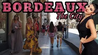 Bordeaux, France |🇫🇷| Bordeaux City Shopping Streets 4K