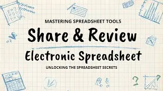 SHARE & REVIEW || Electronic Spreadsheet || Class 10 IT-402 ||