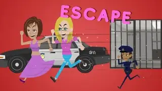 Catherine and Veena Escape Jail