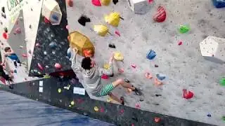 Final Round of BMC Youth Climbing Series at Sheffield Awesome Walls Climbing Centre - 24/03/18