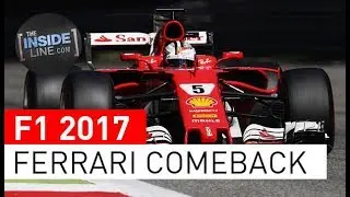 F1 2017 NEWS - FERRARI: TIME TO STRIKE [THE INSIDE LINE TV SHOW]