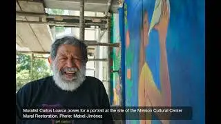 Muralist Carlos Loarca
