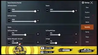 Soul viper sensitivity settings