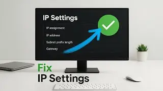 Fix Can&rsquo;t Save IP Settings Check One or More Settings Any Try Again