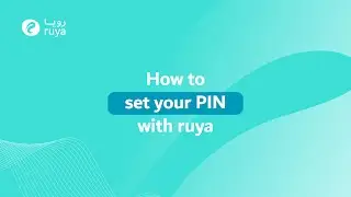 How to Set your ruya Debit Card PIN