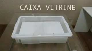 COMO FAZER CAIXA VITRINE PARA SALGADOS!!!