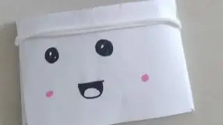 How to make a mask holder with one sheet of paper | no glue| Face mask | DIY art and craft