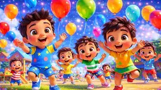 Baby Cartoon Song Hindi 👶 | 3D Animated Kids Video | Dum dum dhol | #dance #3danimation #kidssongs