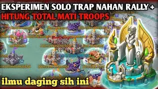 SOLO TRAP NEKAT FURY DEMI SEBUAH EKSPERIMEN SANCTUARY | LORDS MOBILE