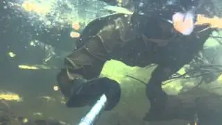 snorkeler in action snorkel training 2014