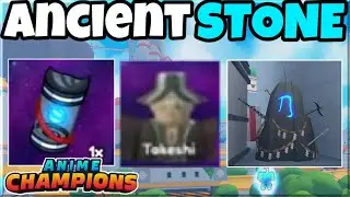 ALL *NEW* ANCIENT STONE LOCATIONS in Anime Champions Simulator UPDATE 2