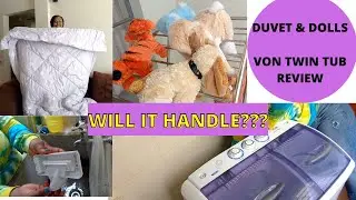 WASHING DUVET WITH  VON TWIN TUB 10KG *HONEST REVIEW*