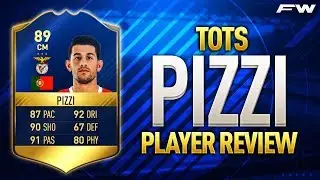 FIFA 17 TOTS PIZZI Review (89) w/ In Game Stats & Gameplay