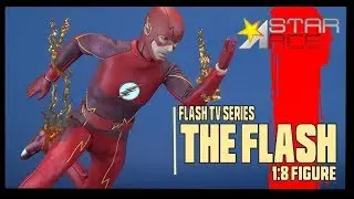 Star Ace The Flash 1:8 Scale Collectible Figure | Video Review ADULT COLLECTIBLE