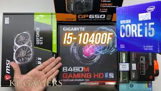 intel Core i5 10400F GIGABYTE B460M GAMING HD msi GTX 1650 SUPER VENTUS Gaming PC Build Benchmark