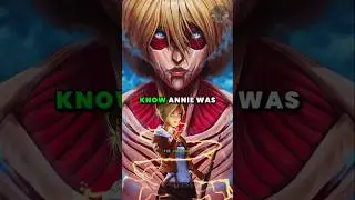 Armin was the one who uncovered Female Titan's real identity!