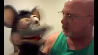Ventriloquist Dirk Golden & Reginald the Rat   ..   Puppet by Axtell