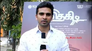Hero Ashok Selvan speaks about Thegidi Movie