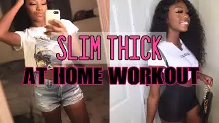 Slim thick/At home glute workout(WEIGHT GAIN JOURNEY#2)