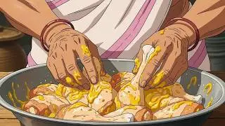 ASMR | Village Style Chicken Curry | Ghibli Anime Relaxing Cooking ASMR | Food ASMR | Cravintage