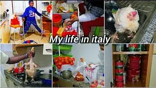 ВИДЕОБЛОГ🌹 Один день из моей жизни нигерийской женщины, живущей в Италии 🇮🇹/уборка/прическа #МИРМ...
