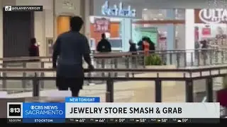 Video captures jewelry store smash-and-grab in Fairfield