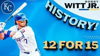 Bobby Witt Jr. MAKES HISTORY to open the second half for the Royals!