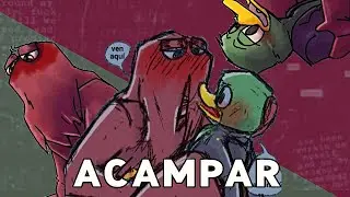ACAMPAR - [Comic Red Guy x Duck] /Comic completo en Español 🔞