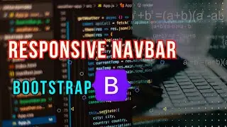 Responsive Navbar Design Using Bootstrap - Easy Beginner's Guide - Bootstrap Tutorial #2